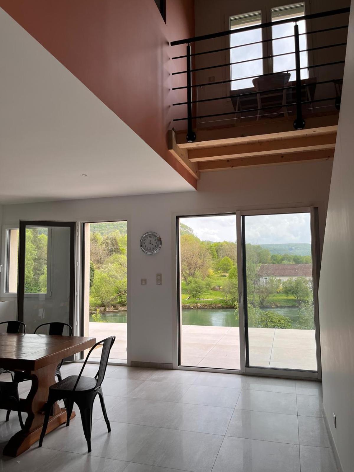 Maison De Vacances - Vue Panoramique Riviere Ornans Buitenkant foto